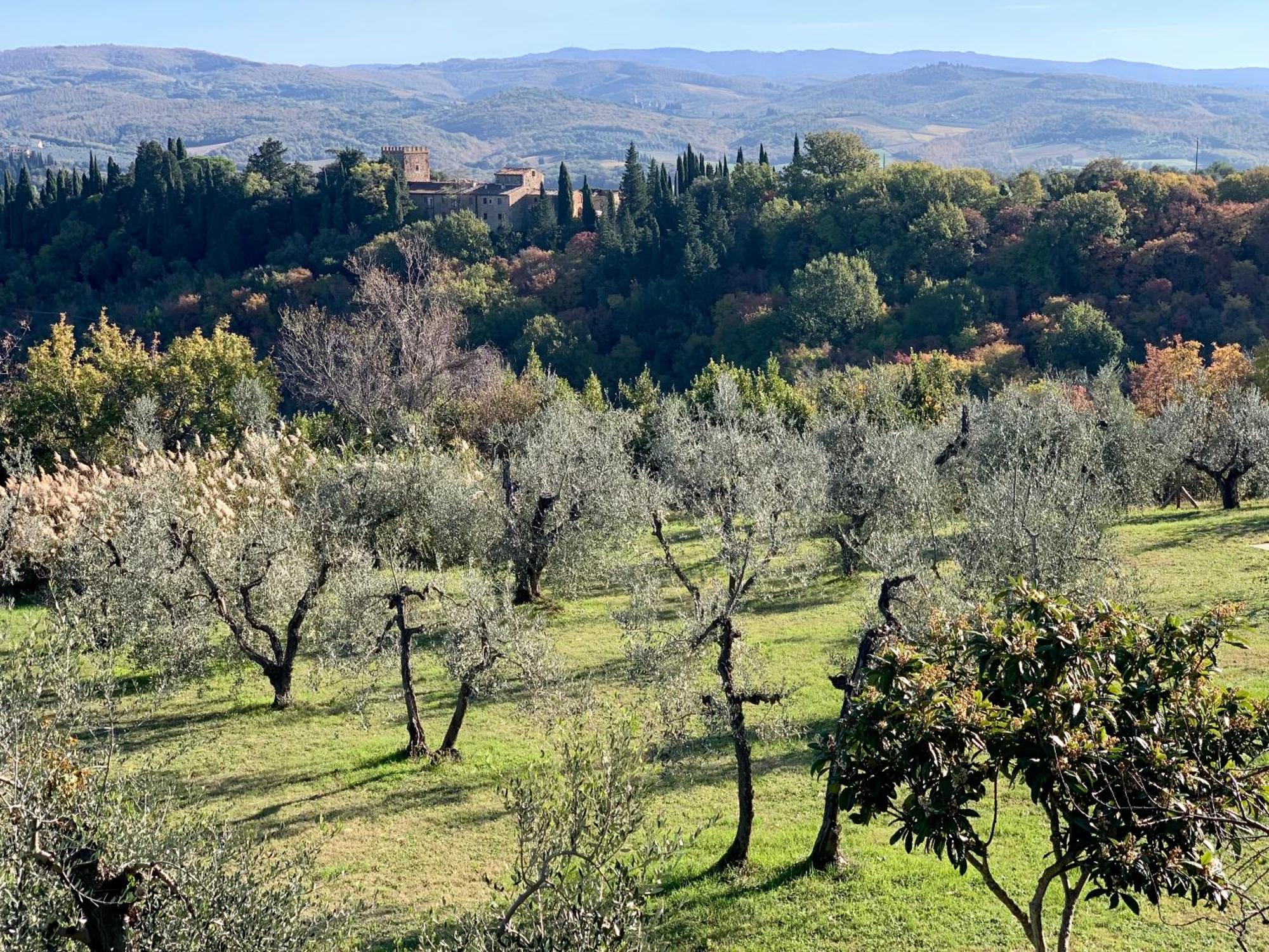 Poggiosole Villa Tavarnelle Val di Pesa Luaran gambar
